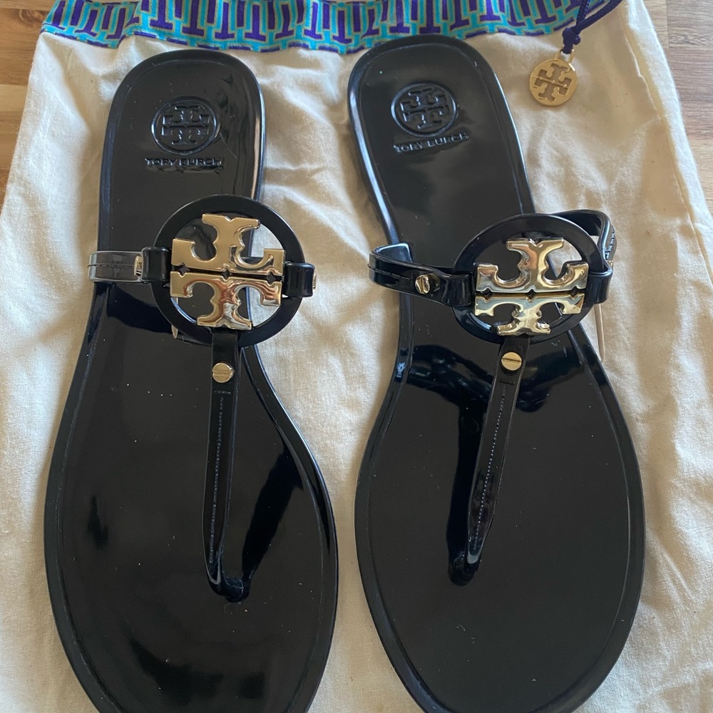 TORY BURCH MINI MILLER JELLY THONG SANDAL